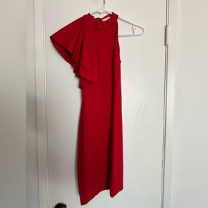 Love…ady red cocktail dress